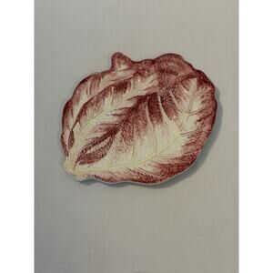 Vintage Italian Ceramic Radish Design Trivet Mojalica Made In Italy VTG Decor